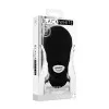 Ouch! Submission Mask with Open Mouth Black Ouch! Submission Mask with Open Mouth Black