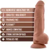 Blush Au Naturel Big Boy 10 in. Posable Dual Density Dildo with Balls & Suction Cup Tan (81911) by Blush | Anal Dildos | SlipDix.com Blush Au Naturel Big Boy 10 in. Posable Dual Density Dildo with Balls & Suction Cup Tan (81911) | SlipDix.com