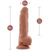 Blush Au Naturel Big Boy 10 in. Posable Dual Density Dildo with Balls & Suction Cup Tan (81911) by Blush | Anal Dildos | SlipDix.com Blush Au Naturel Big Boy 10 in. Posable Dual Density Dildo with Balls & Suction Cup Tan (81911) | SlipDix.com
