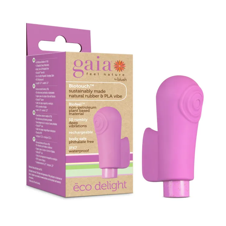 Gaia Eco Delight Bullet Vibrator & Sleeve Gaia Eco Delight Bullet Vibrator & Sleeve