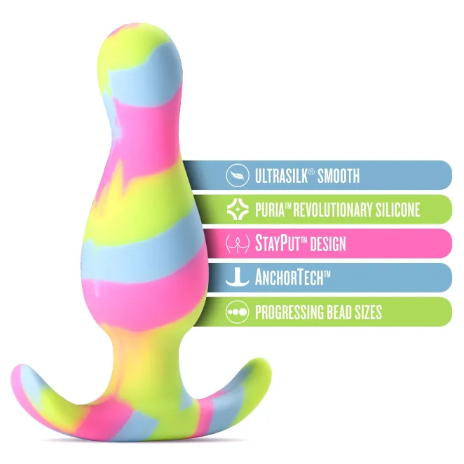 Anal Silicone Butt Plug Kaleido