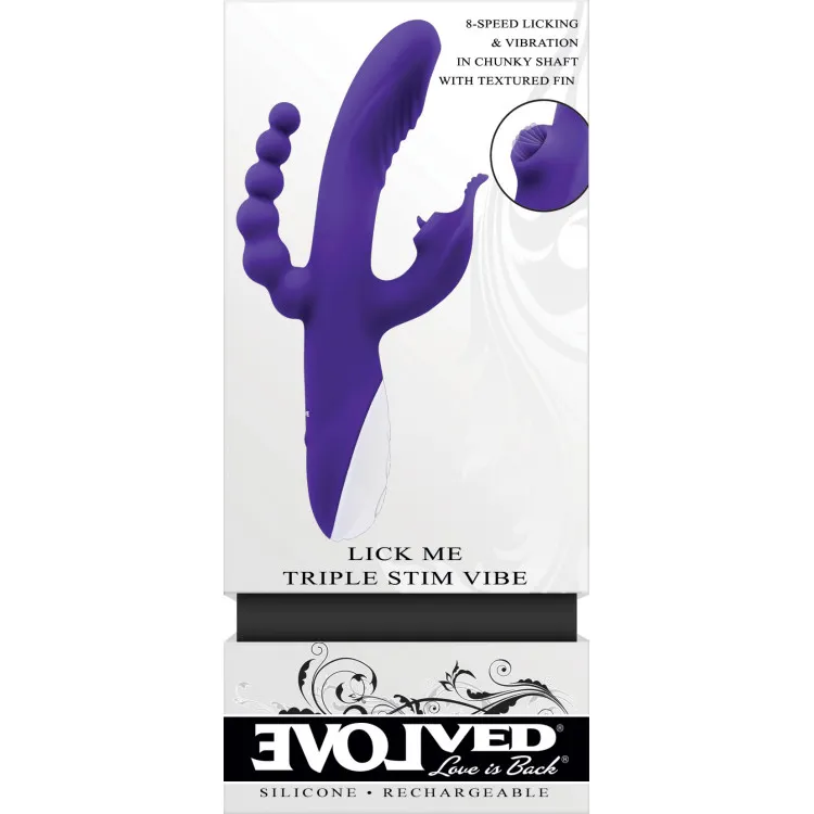 Triple Stimulation Thrusting & Licking Vibrator Triple Stimulation Thrusting & Licking Vibrator