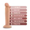 6 in. Realistic Triple Density Posable Dildo Beige 6 in. Realistic Triple Density Posable Dildo Beige