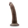 7 in. Realistic Triple Density Posable Dildo Brown 7 in. Realistic Triple Density Posable Dildo Brown