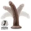 7 in. Realistic Triple Density Posable Dildo Brown 7 in. Realistic Triple Density Posable Dildo Brown