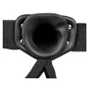 Hollow Strap-On Realistic 6 in. Black Hollow Strap-On Realistic 6 in. Black