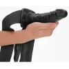 Hollow Strap-On Realistic 6 in. Black Hollow Strap-On Realistic 6 in. Black
