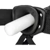 Hollow Strap-On Realistic 6 in. Black Hollow Strap-On Realistic 6 in. Black