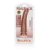7 Inch RealRock Ultra Realistic Slim Suction Cup Dildo Tan