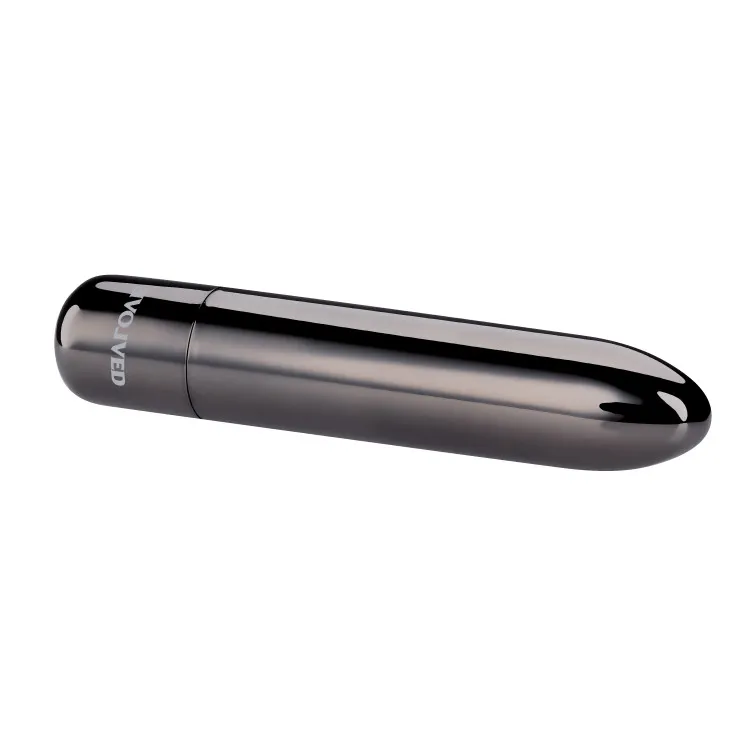 Bullet Vibrator with 10 Functions Black Chrome Bullet Vibrator with 10 Functions Black Chrome