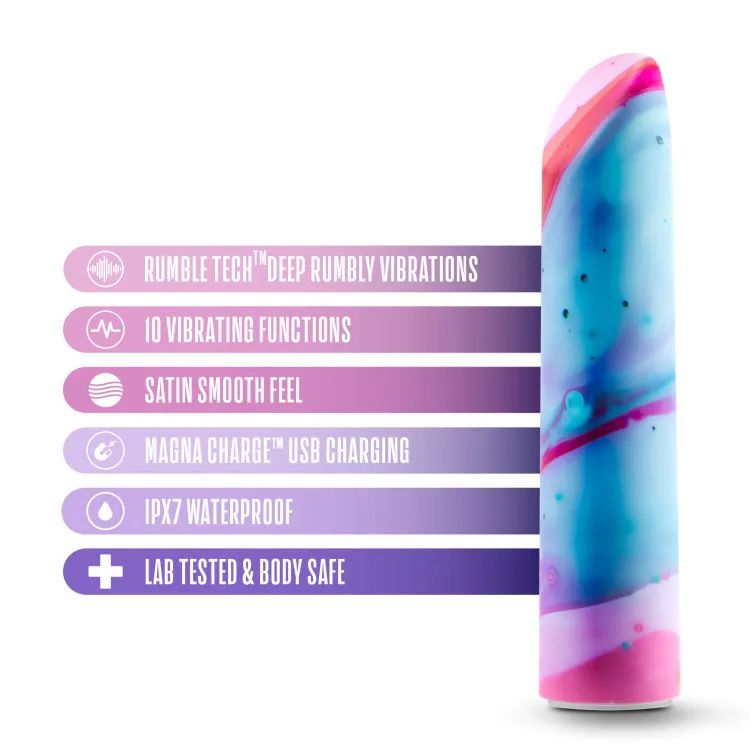 Fascinate Power Vibe 10-Function Bullet Vibrator Fascinate Power Vibe 10-Function Bullet Vibrator