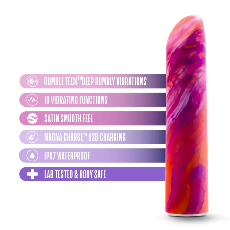 Fiery Power Vibe 10-Function Vibrator with Rumble Tech Fiery Power Vibe 10-Function Vibrator with Rumble Tech