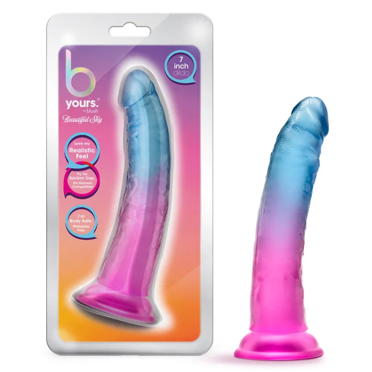 7 in. Realistic Dildo Sunset 7 in. Realistic Dildo Sunset