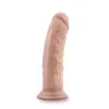 8 in. Realistic Triple Density Posable Dildo Beige 8 in. Realistic Triple Density Posable Dildo Beige