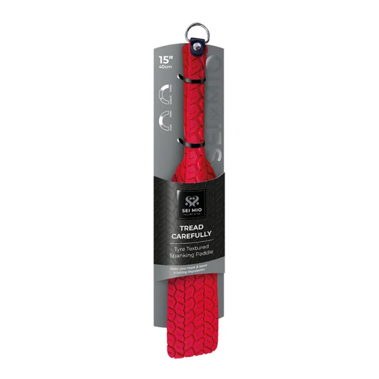SEI MIO 15" Tyre Paddle Red (82965) by Creative Conceptions LLC | Whips Crops & Paddles | SlipDix.com SEI MIO 15" Tyre Paddle Red (82965) | SlipDix.com