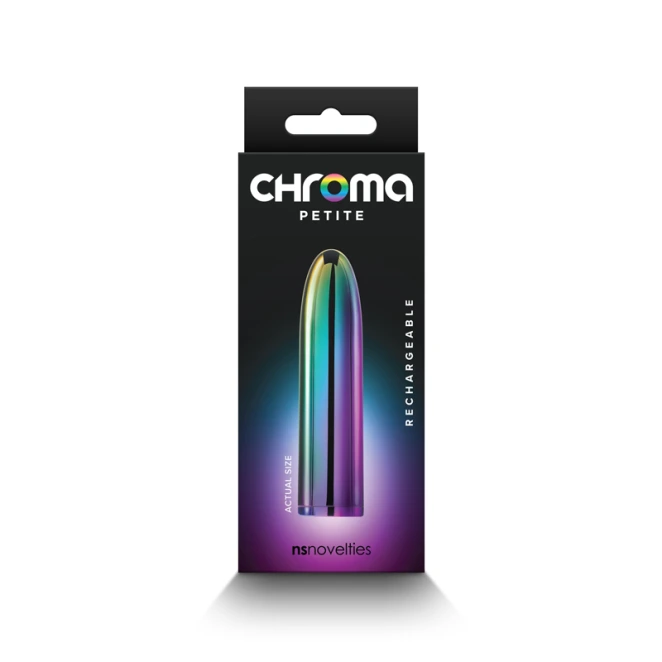 Chroma Petite Rechargeable Bullet Vibrator Multicolor