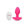 Anal Vibrating Butt Plug with Remote Magenta Anal Vibrating Butt Plug with Remote Magenta