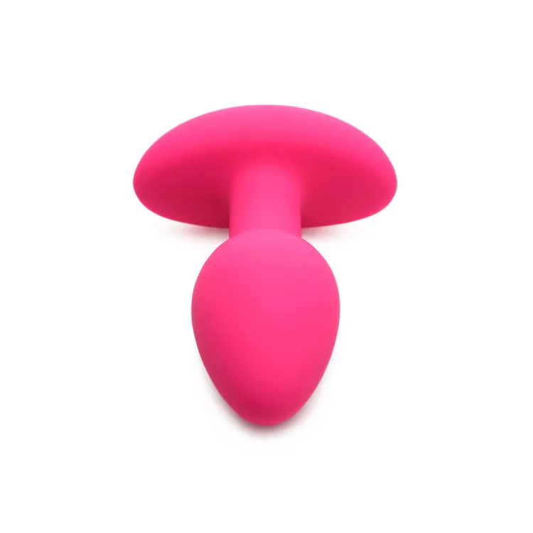 Anal Vibrating Butt Plug with Remote Magenta Anal Vibrating Butt Plug with Remote Magenta