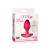 Anal Vibrating Butt Plug with Remote Magenta Anal Vibrating Butt Plug with Remote Magenta