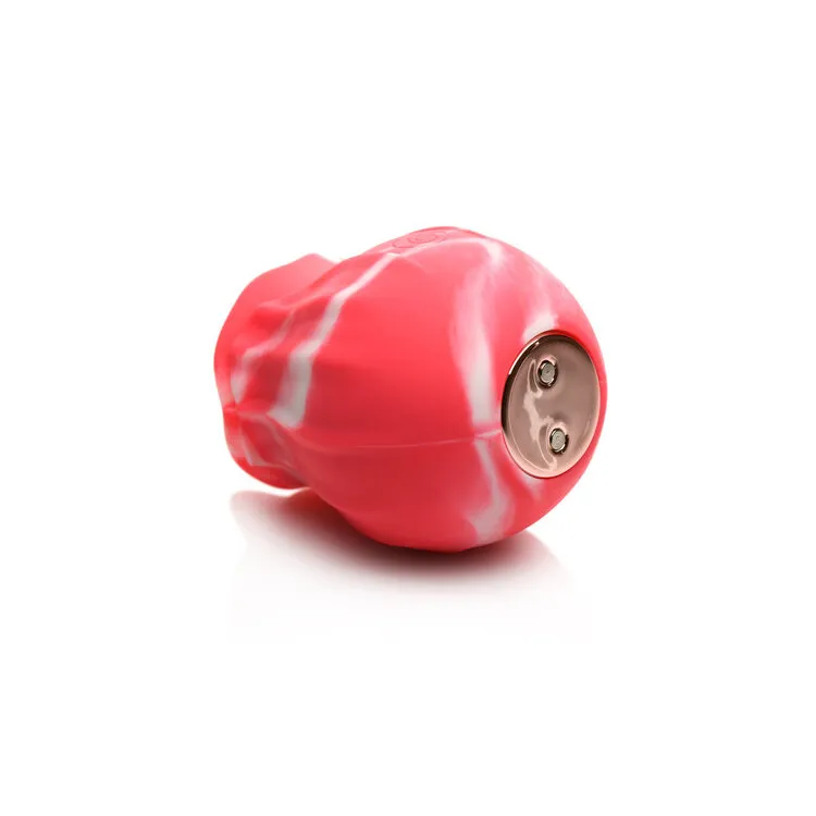 Rose Licking Clitoral Stimulator Pink Twirl