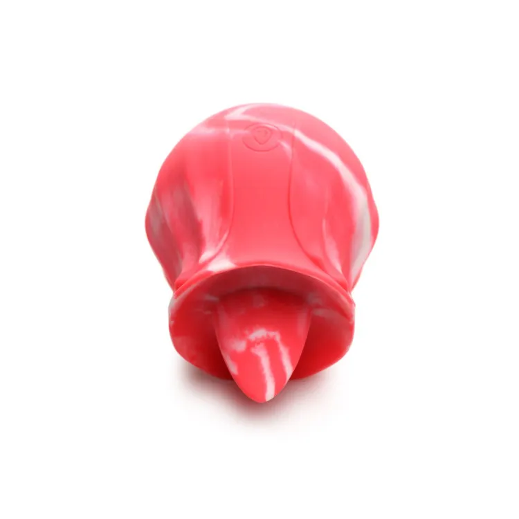 Rose Licking Clitoral Stimulator Pink Twirl
