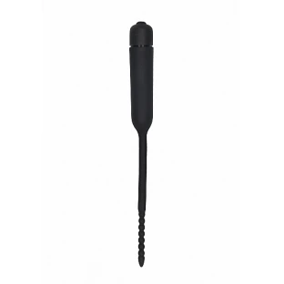 Ouch! Vibrating Silicone Urethral Sounding Stimulator with Beaded Tip