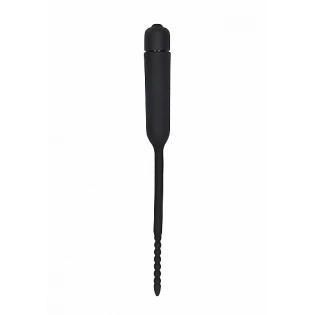 Ouch! Vibrating Silicone Urethral Sounding Stimulator with Beaded Tip