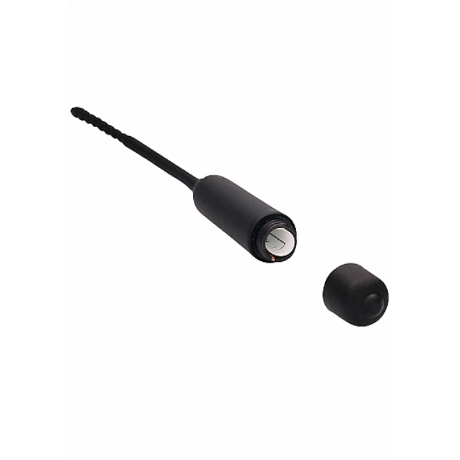 Ouch! Vibrating Silicone Urethral Sounding Stimulator with Beaded Tip