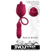 Thrusting Bullet & Flicking Tongue Rose Vibrator Thrusting Bullet & Flicking Tongue Rose Vibrator