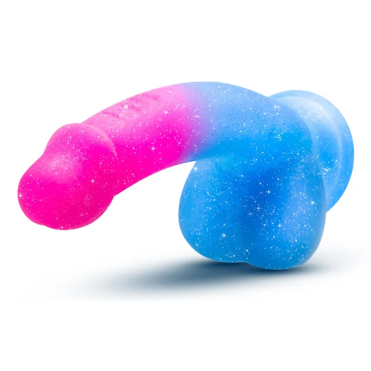 7.75 in. Silicone Dildo with Balls Mermaid 7.75 in. Silicone Dildo with Balls Mermaid