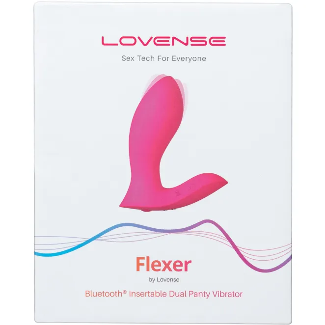 Lovense Flexer App Controlled Silicone Hands-Free Wearable Panty Vibrator