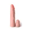 X-tensions Elite 7 in. Silicone Sleeve with 1 in. Extender Beige X-tensions Elite 7 in. Silicone Sleeve with 1 in. Extender Beige