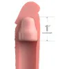 X-tensions Elite 7 in. Silicone Sleeve with 1 in. Extender Beige X-tensions Elite 7 in. Silicone Sleeve with 1 in. Extender Beige