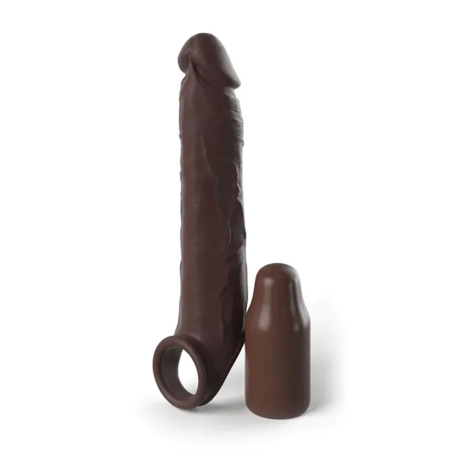 X-tensions Elite 7 in. Penis Extender with Strap Brown