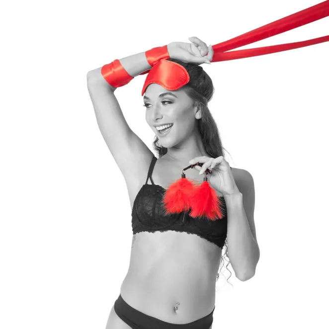 Amor Bondage Beginner Kit 5-Pc Red