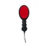 Amor Dual-Sided Paddle Red Faux Fur & Faux Leather Amor Dual-Sided Paddle Red Faux Fur & Faux Leather