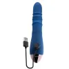 Thrusting Silicone Rabbit Vibrator with Dual Rings