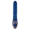 Thrusting Silicone Rabbit Vibrator with Dual Rings