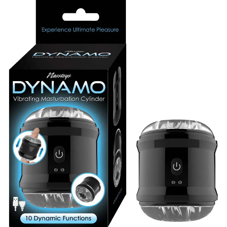 Dynamo Vibrating Masturbator Cylinder Dynamo Vibrating Masturbator Cylinder