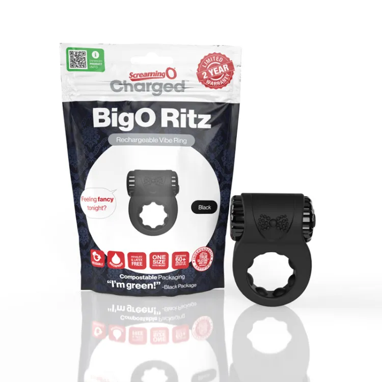 Vibrating Silicone Cock Ring Black Vibrating Silicone Cock Ring Black