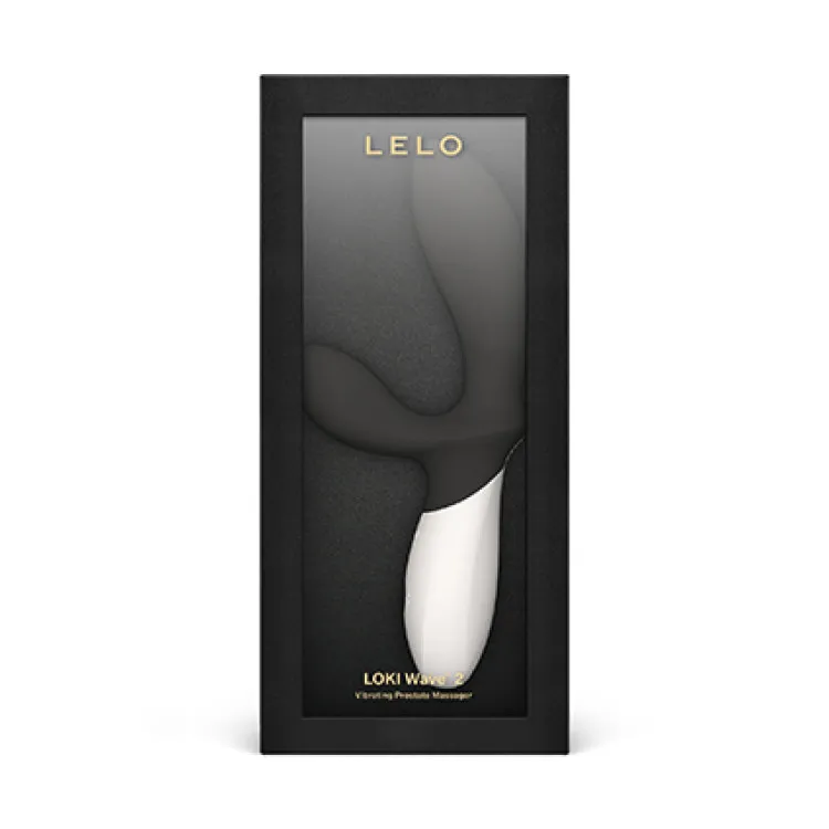 LELO LOKI Wave 2 Dual Stimulation Prostate Vibrator Black LELO LOKI Wave 2 Dual Stimulation Prostate Vibrator Black