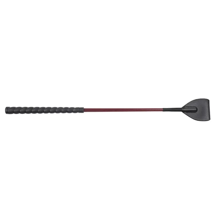 Leather Crop with Rubberized Grip Leather Crop with Rubberized Grip