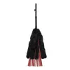 Faux Fur Flogger with Faux Leather Strands Faux Fur Flogger with Faux Leather Strands