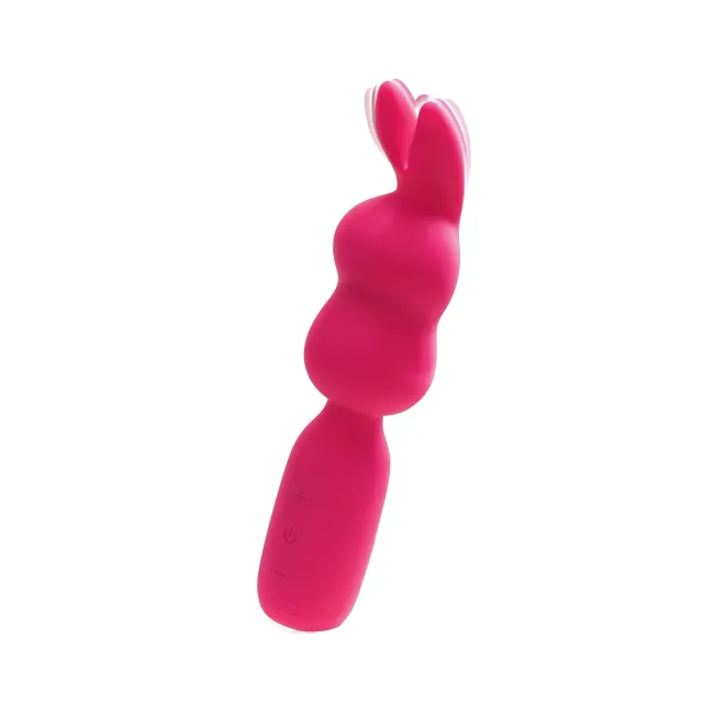VeDO Hopper Bunny Silicone Mini Wand Vibrator Pink