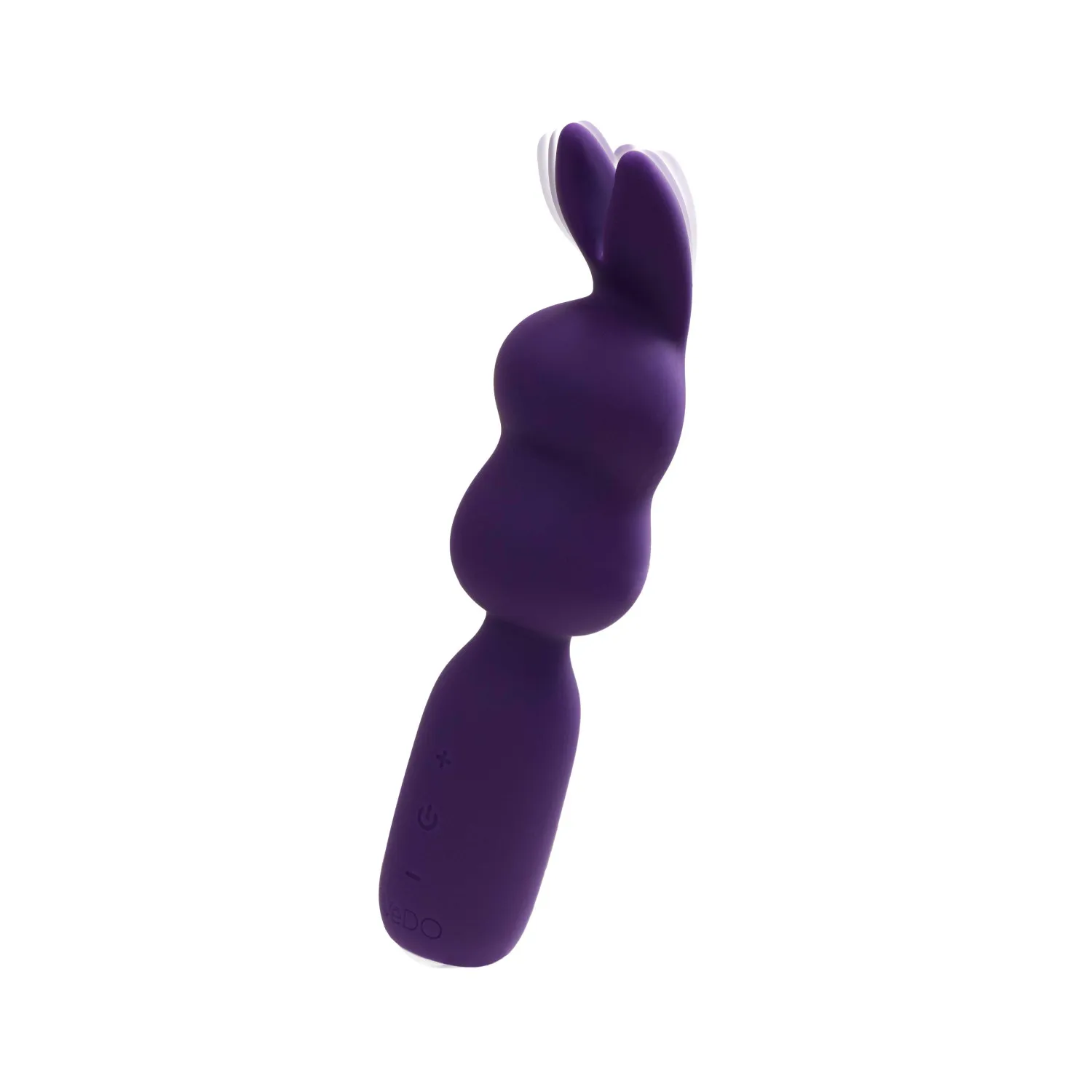 VeDO Hopper Bunny Silicone Mini Wand Vibrator Purple