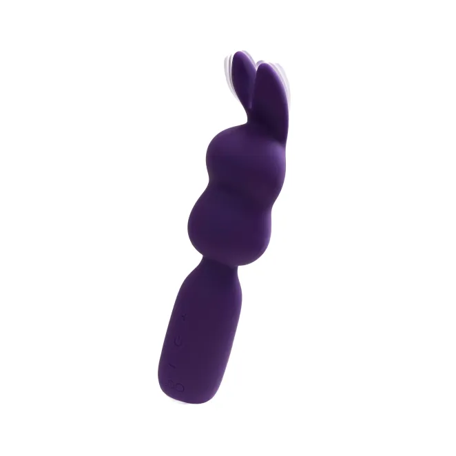 VeDO Hopper Bunny Silicone Mini Wand Vibrator Purple
