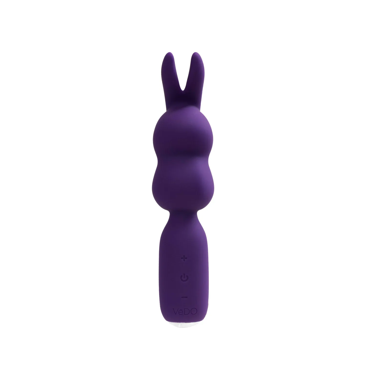 VeDO Hopper Bunny Silicone Mini Wand Vibrator Purple