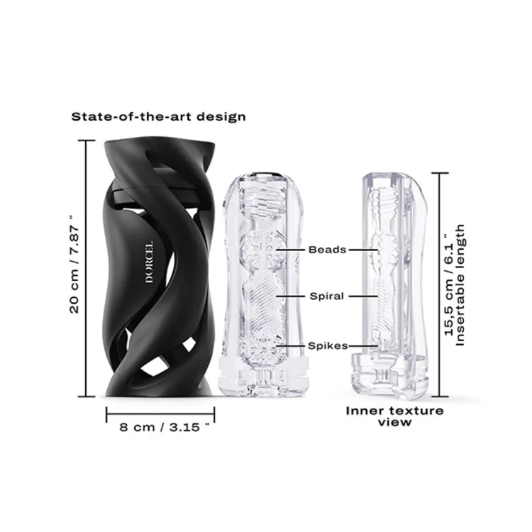 Dorcel Deep Blow Manual Masturbator Dorcel Deep Blow Manual Masturbator