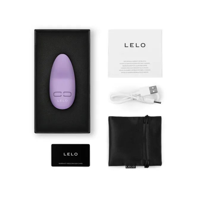 Lelo LILY 3 Mini Silicone Vibrator Calming Lavender