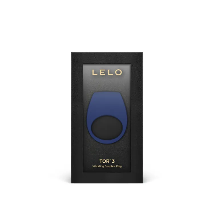 LELO TOR 3 Vibrating Cockring Blue LELO TOR 3 Vibrating Cockring Blue
